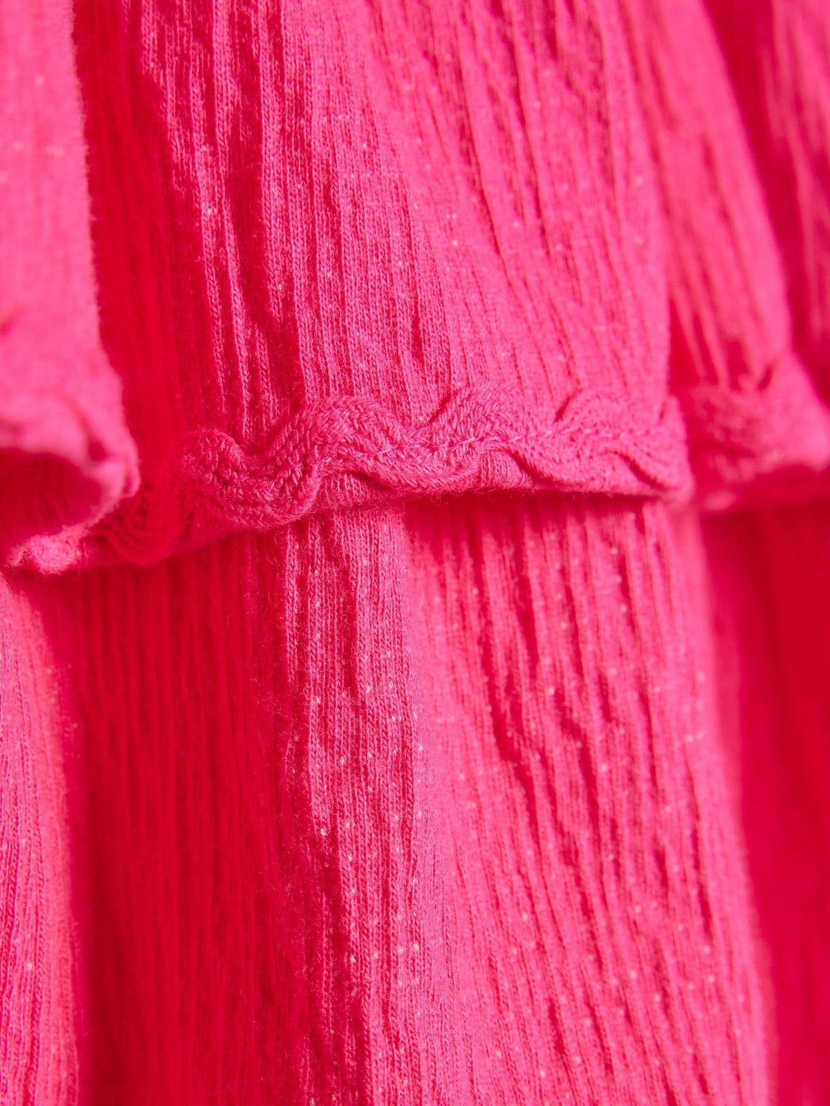 Dsiney Kidz - River Island Pink Asymmetric Crochet Flower Dress image 4