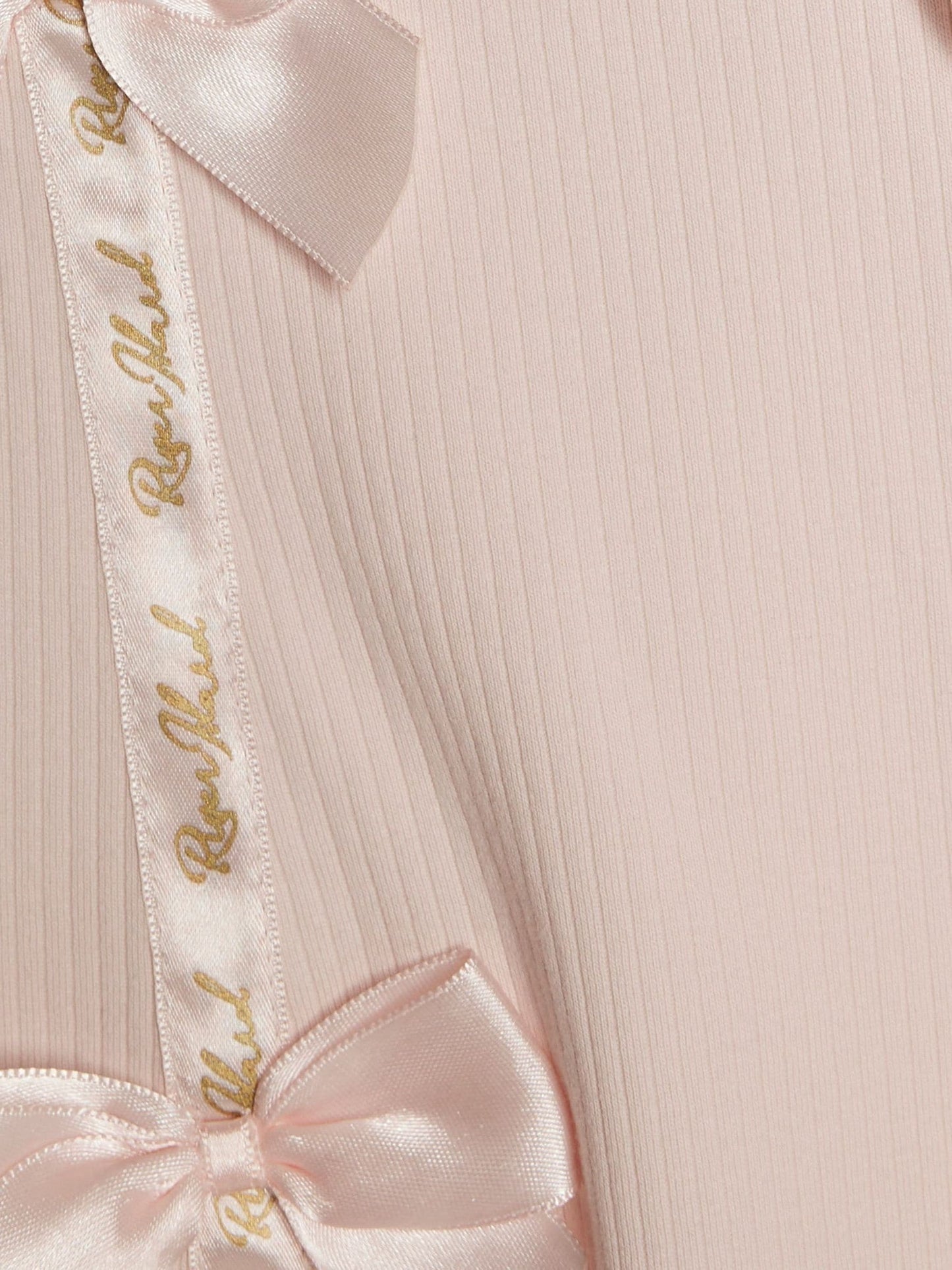 Dsiney Kidz - River Island Pink Satin Bow Polo Dress image 4