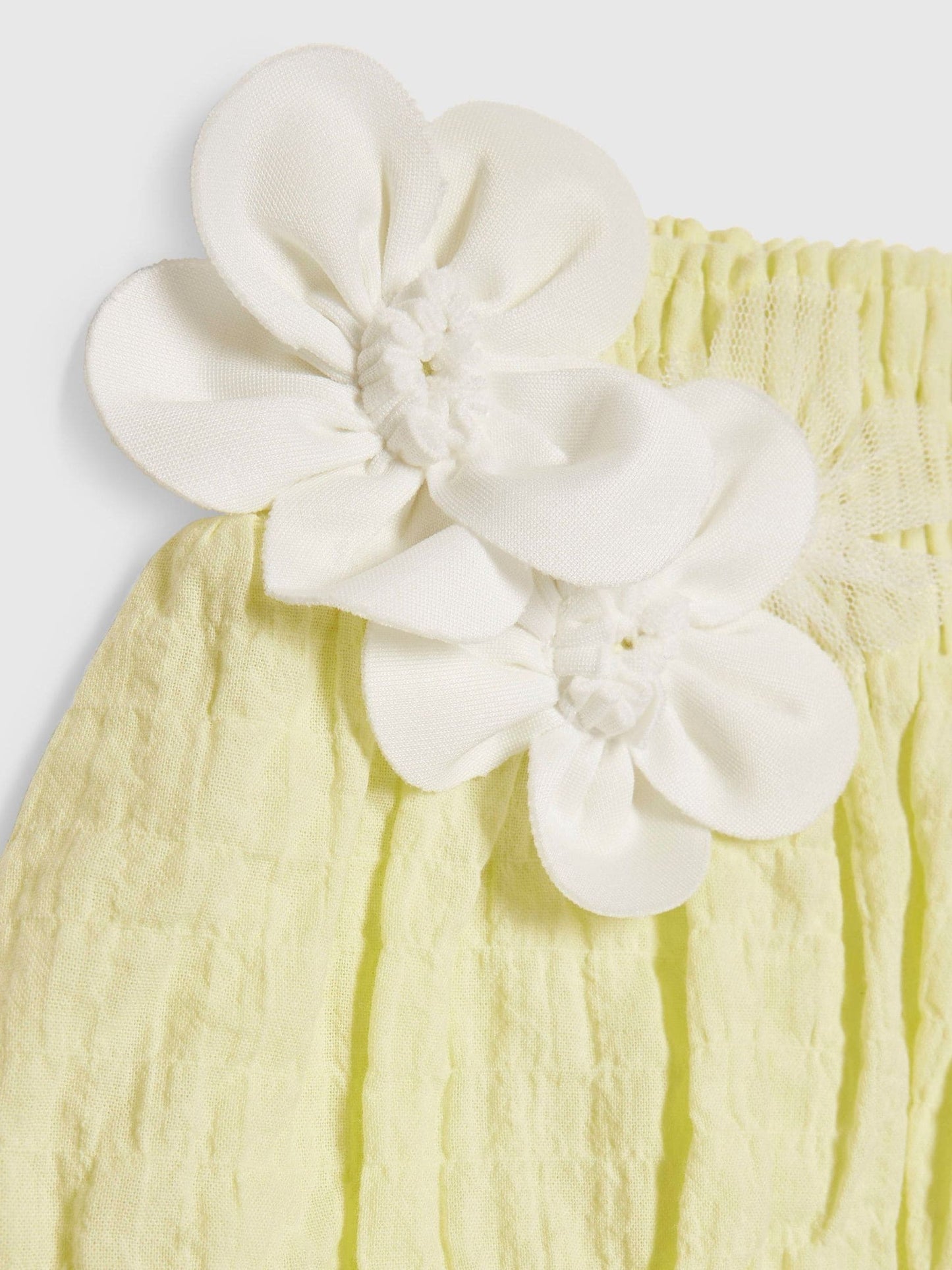 Dsiney Kidz - River Island Yellow Frill Sleeve T-Shirt & Skirt Set image 5
