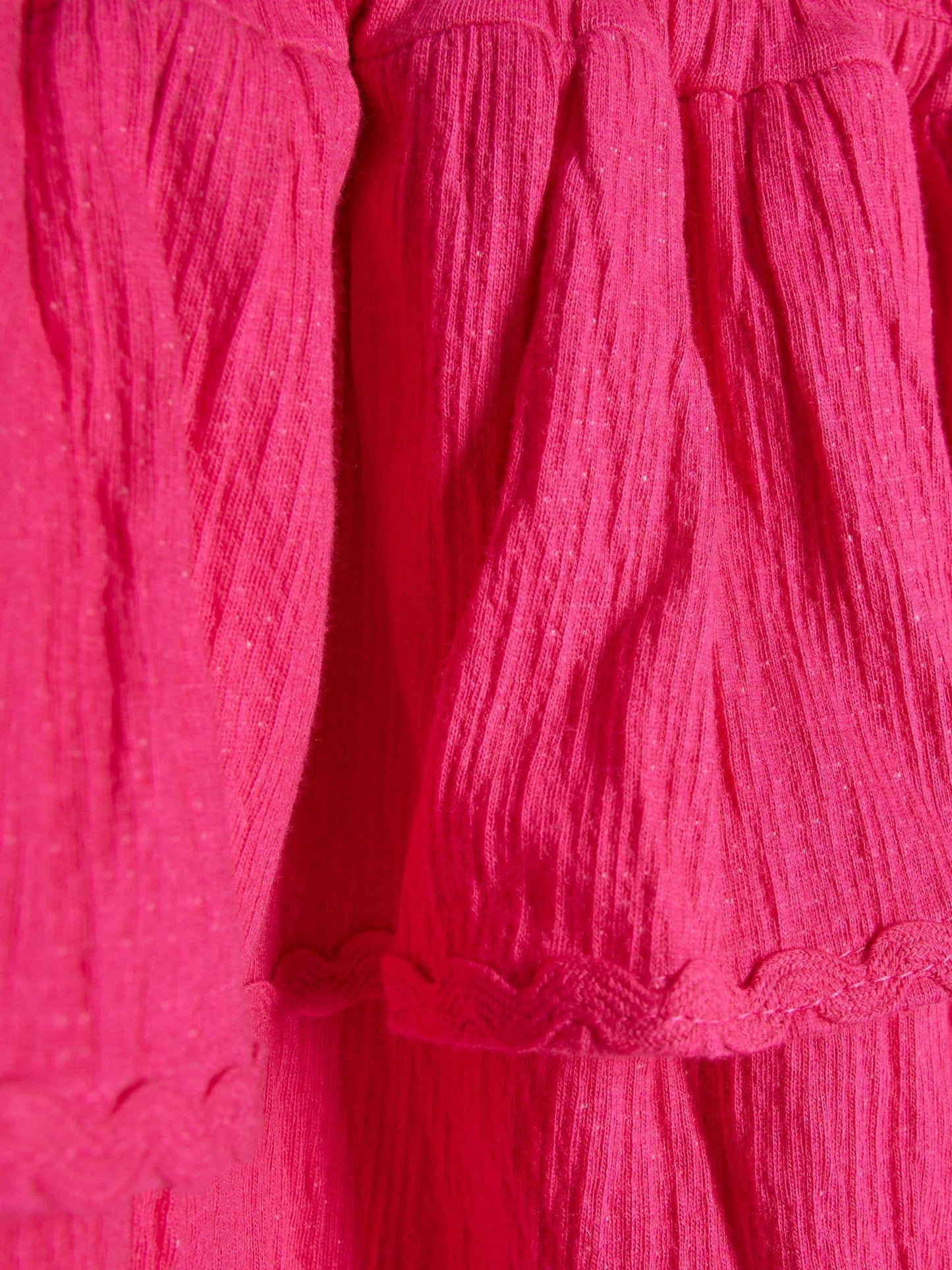 River Island Pink Asymmetric Crochet Flower Dress image 4