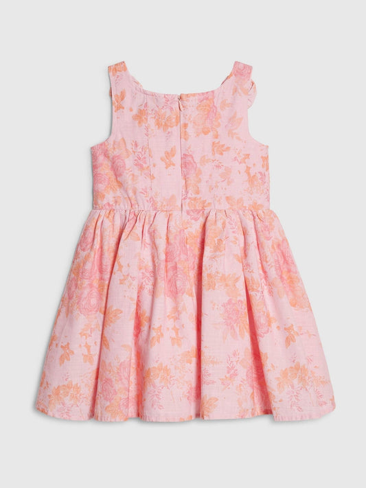Dsiney Kidz - River Island Pink Corsage Floral Dress image 2