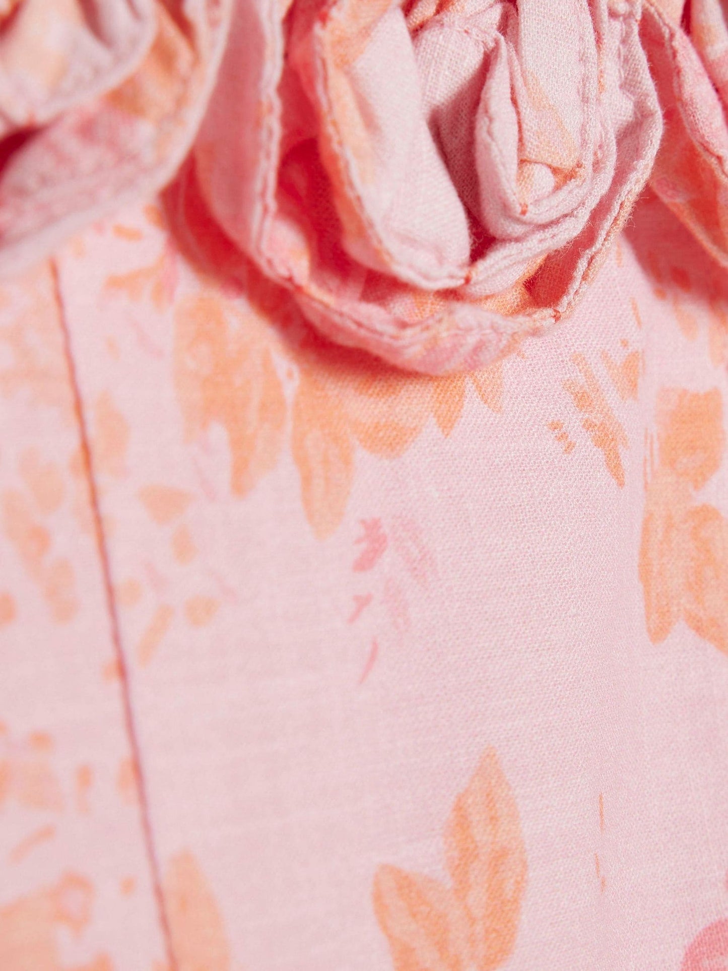 River Island Pink Corsage Floral Dress image 4
