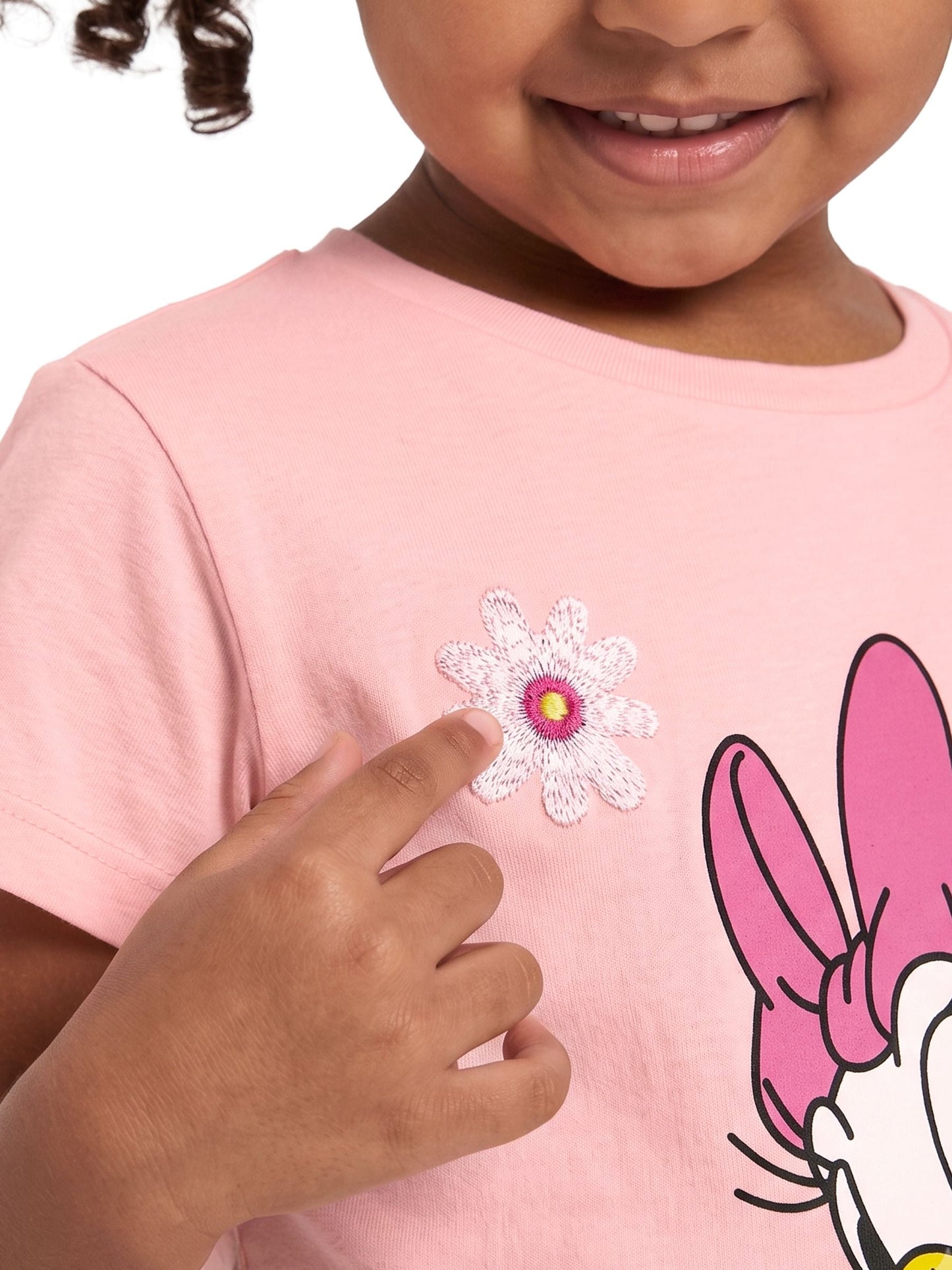 Dsiney Kidz - Character Pink Disney Daisy Duck T-Shirt image 6
