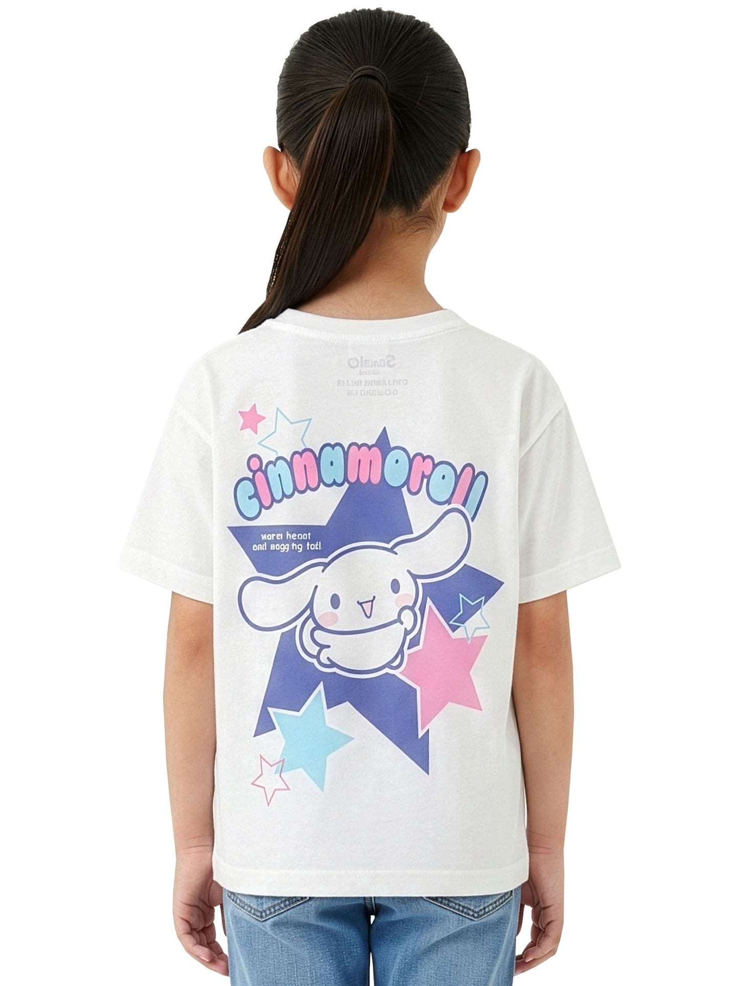 Character White Hello Kitty T-Shirt Cinamoroll image 8