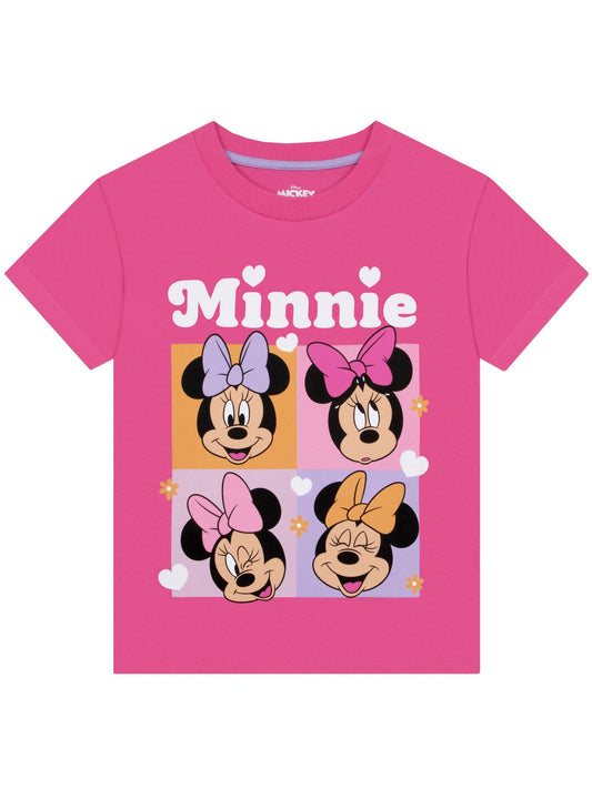 Dsiney Kidz - Character Pink Disney Minnie Mouse T-Shirts 3 Pack image 2