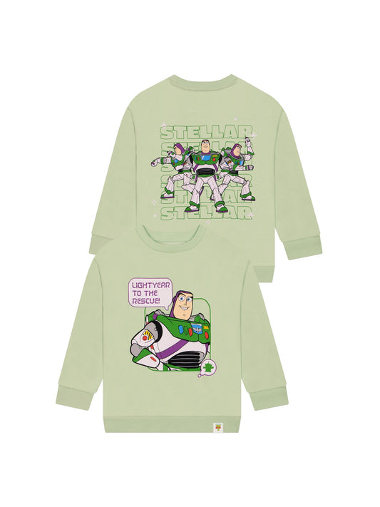 Disney Kidz - Character Green Disney Toy Story Sweatshirt Buzz Lightyear image 1