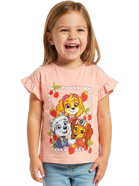 Dsiney Kidz - Character Orange Paw Patrol Stawberries T-Shirt image 2