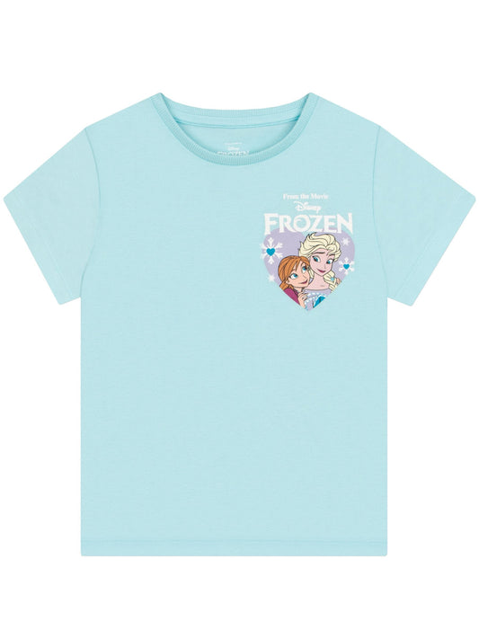 Dsiney Kidz - Character Pink Disney Frozen Anna And Elsa T-Shirts 3 Pack image 2