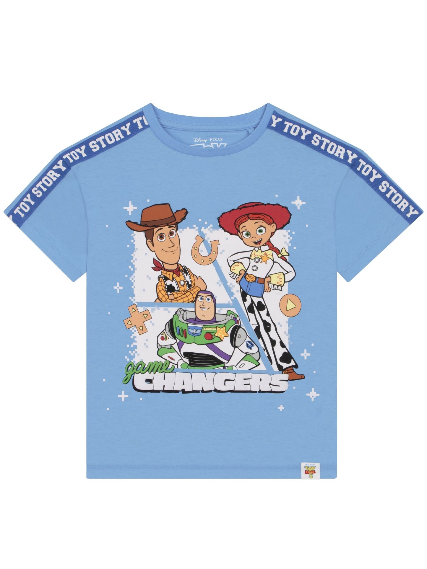 Character Blue Disney Toy Story T-Shirt Woody And Jessie image 6