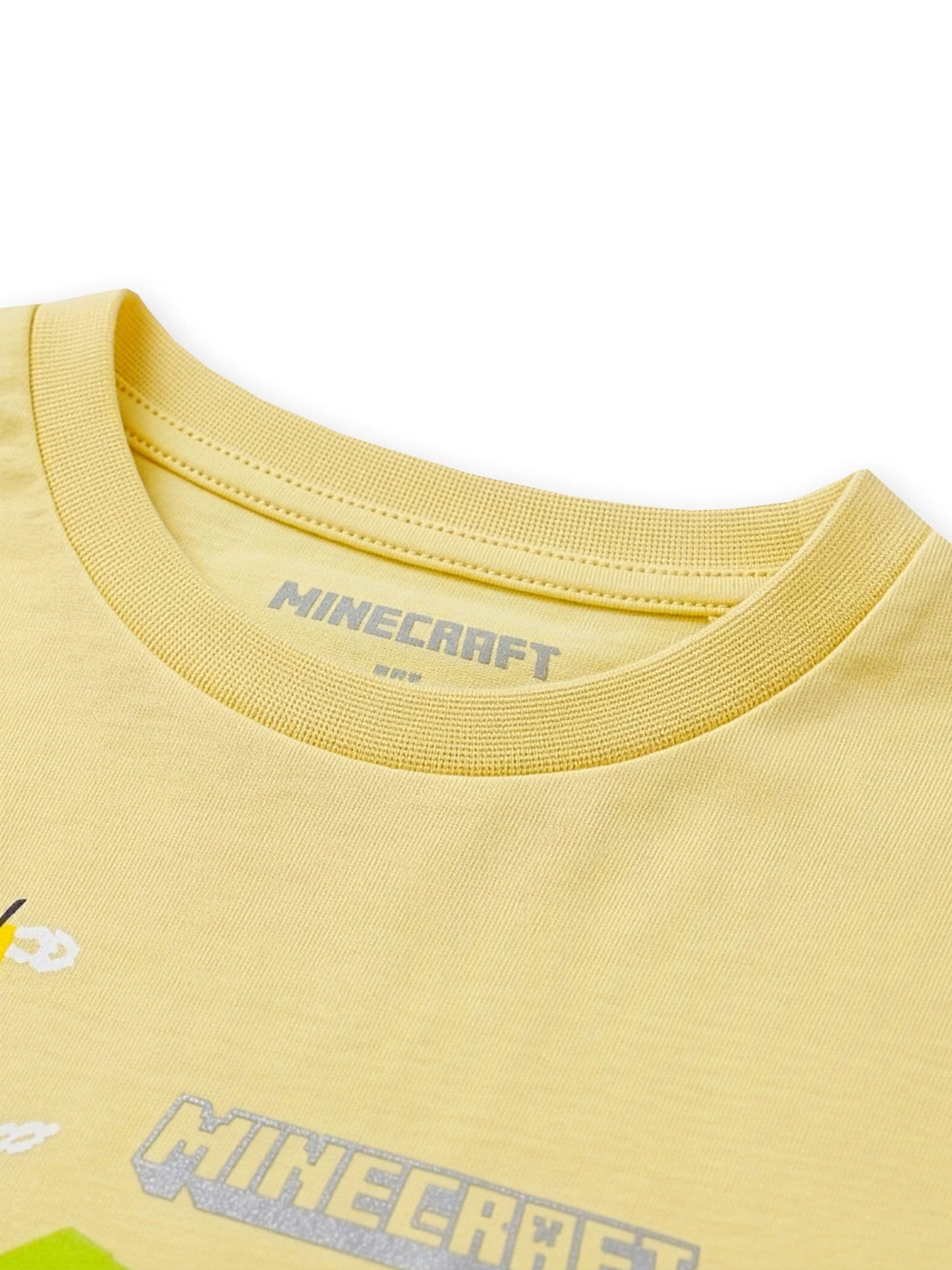 Character Yellow Minecraft Creeper Gaming T-Shirt image 8