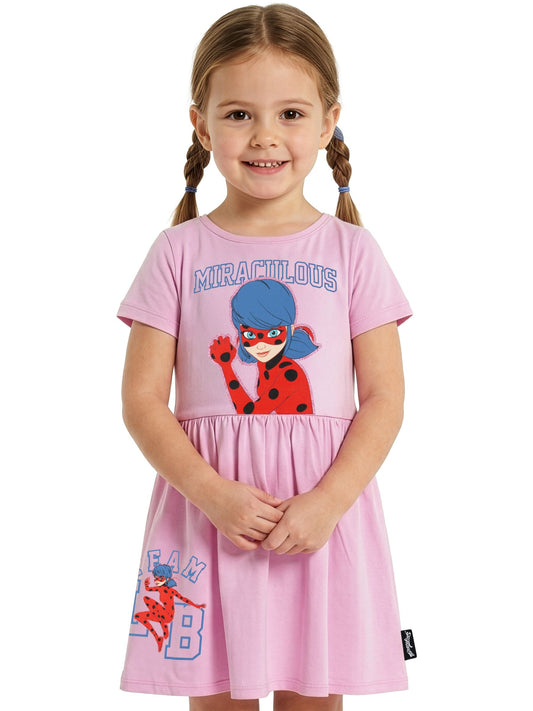 Dsiney Kidz - Character Pink Miraculous Ladybug Dress image 2