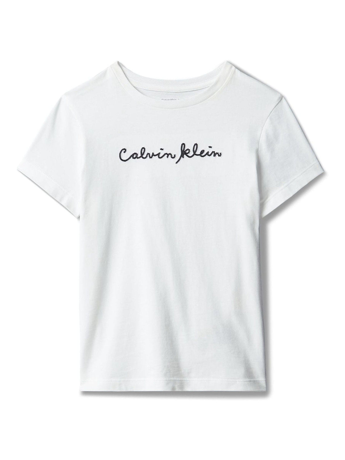 Dsiney Kidz - Calvin Klein Jeans White Slim Logo T-Shirt image 2