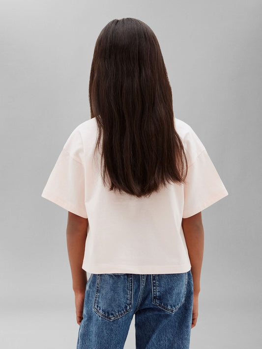 Dsiney Kidz - Calvin Klein Jeans Pink Boxy Logo T-Shirt image 2