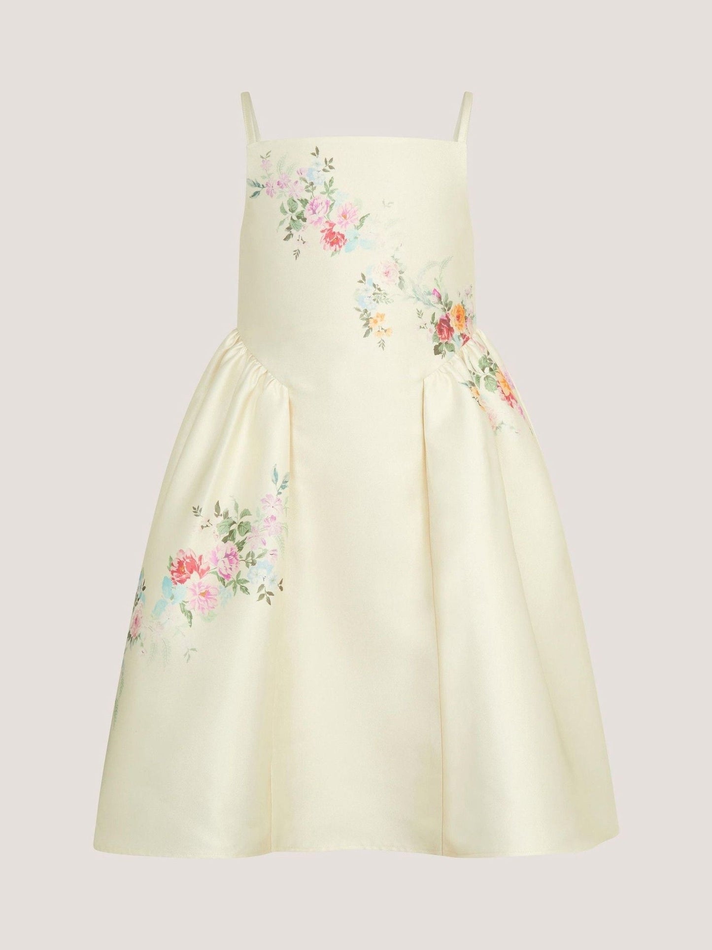 Monsoon Cream Molly Strappy Floral Party Dress image 1