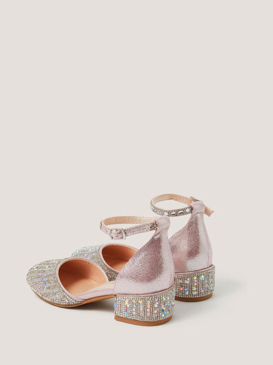 Dsiney Kidz - Monsoon Pink Embellished Two Part Heels image 2