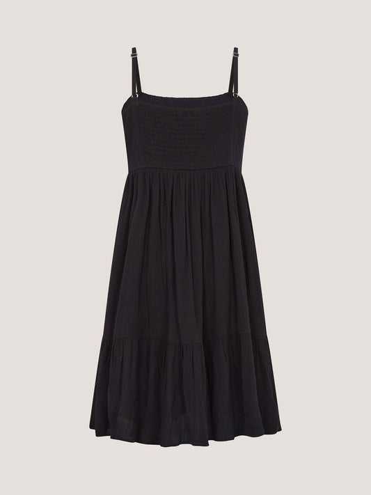 Dsiney Kidz - Monsoon Black Crochet Sleeveless Dress image 2