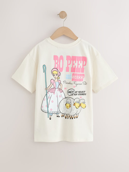 Dsiney Kidz - Ecru Bo Peep Oversized Graphic T-Shirt (3-16yrs) image 2
