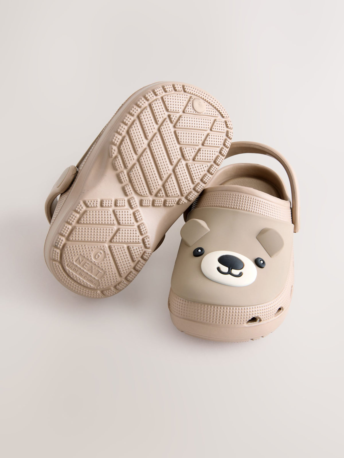 Brown Bear Wide Fit (G) Comfort Clogs image 5