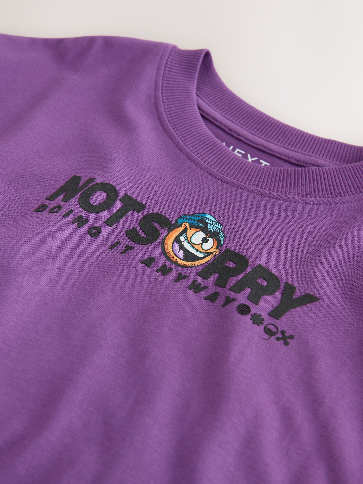 Dsiney Kidz - Purple Back Print Short Sleeve Graphic T-Shirt (3-16yrs) image 4