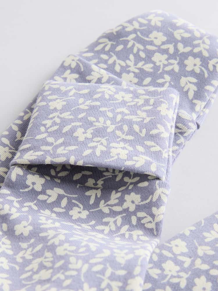 Blue Cherry Two Way Zip Sleepsuits 3 Pack (0-2yrs)