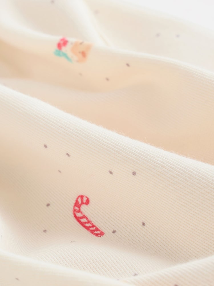 Red Baby Christmas Sleepsuits 3 Pack (0mths-3yrs)