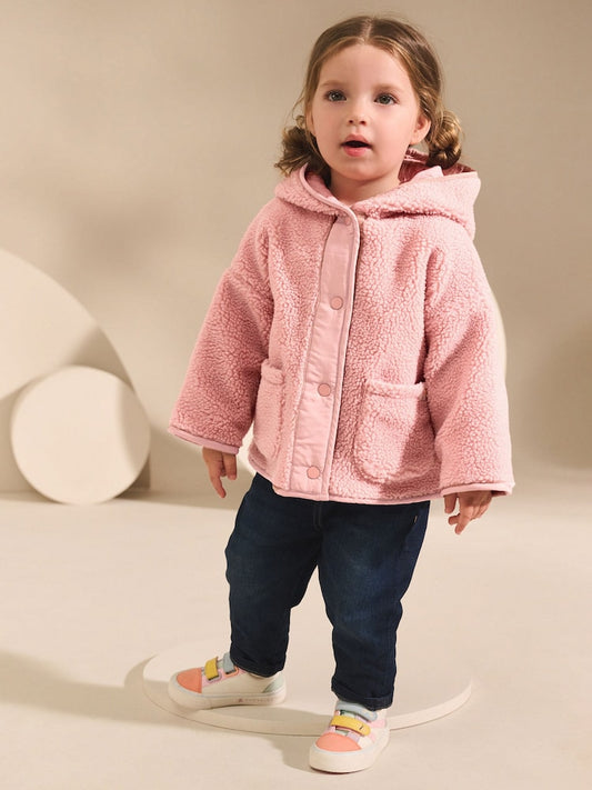 Pink Popper Fleece (3mths-7yrs)