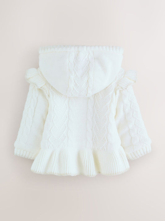 Baker by Ted Baker Knitted Bow Detail Coatigan