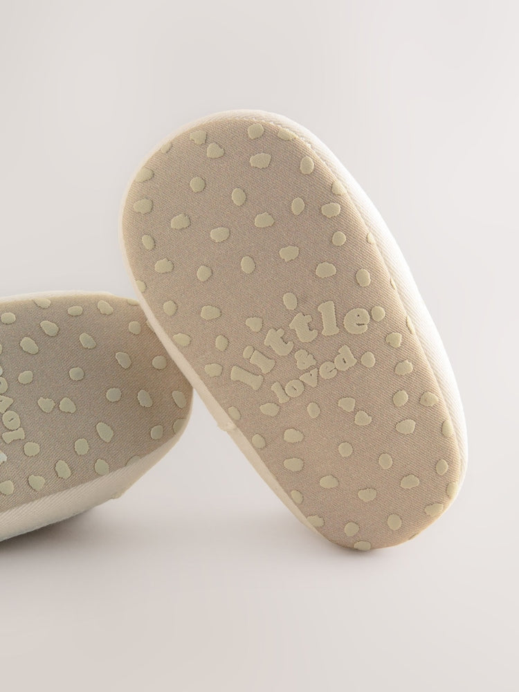 Neutral Bunny Baby Trainers (0-24mths)