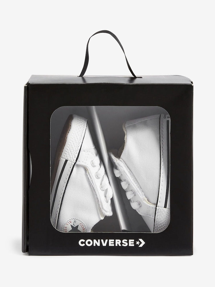 Converse White Chuck Taylor Baby Canvas Trainers