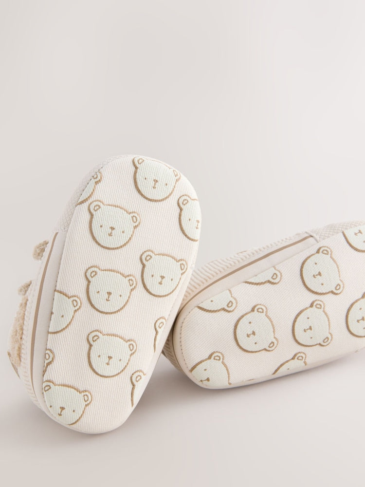 Neutral Bear Baby Touch Fastening Trainers (0-2mths)