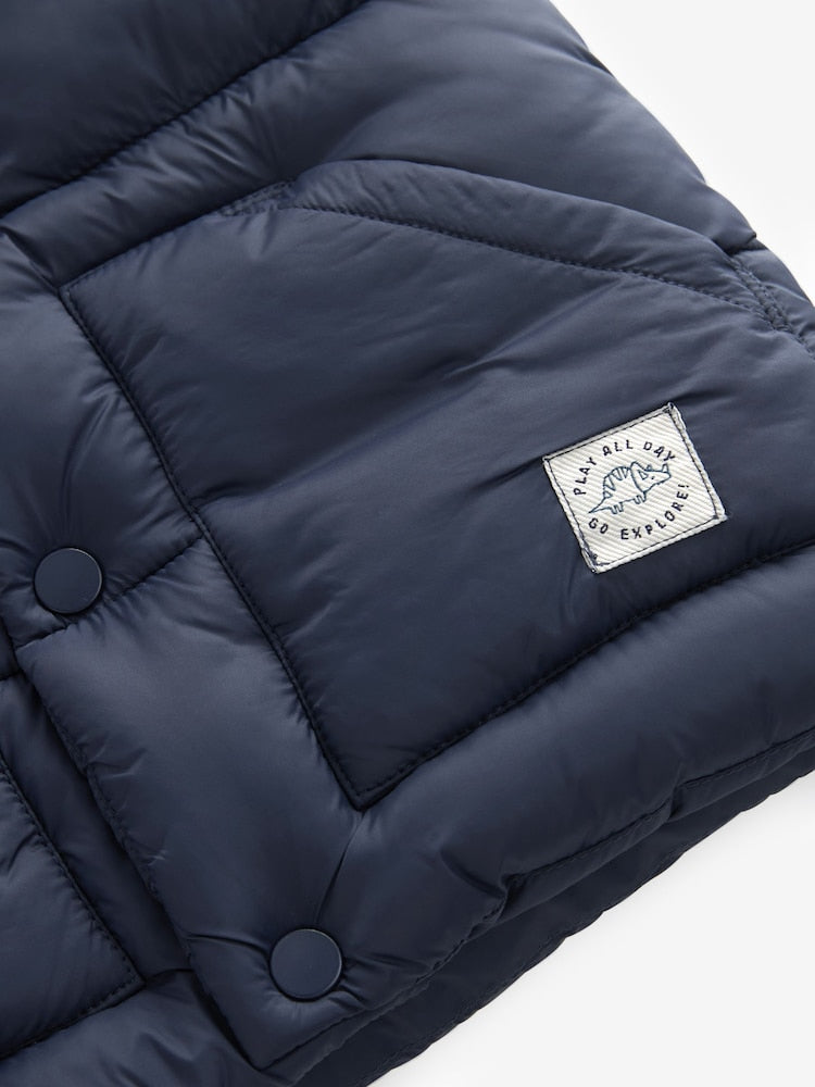 Navy Blue Padded Gilet (3mths-10yrs)