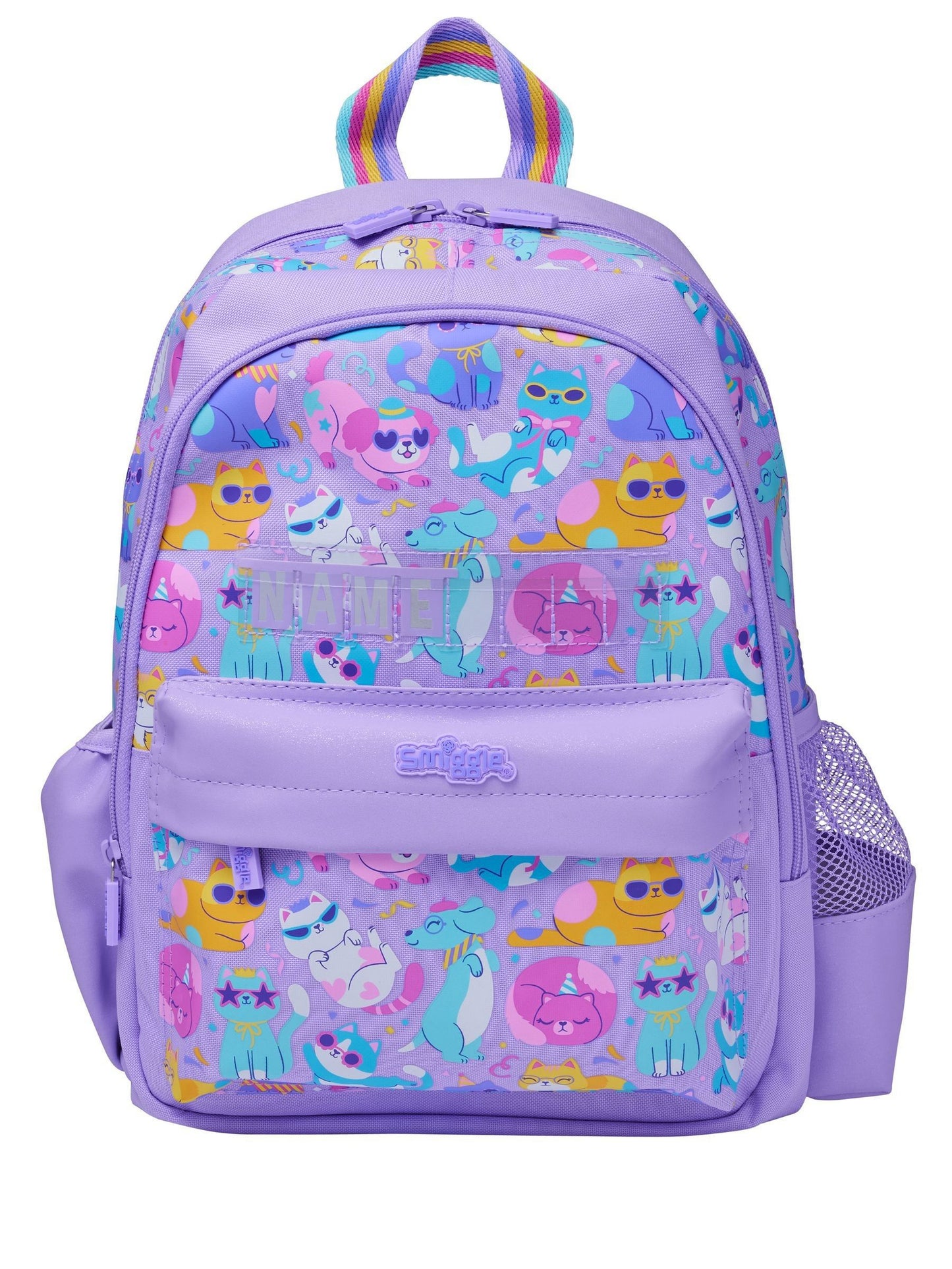 Smiggle Purple Playtime Junior ID Backpack image 1