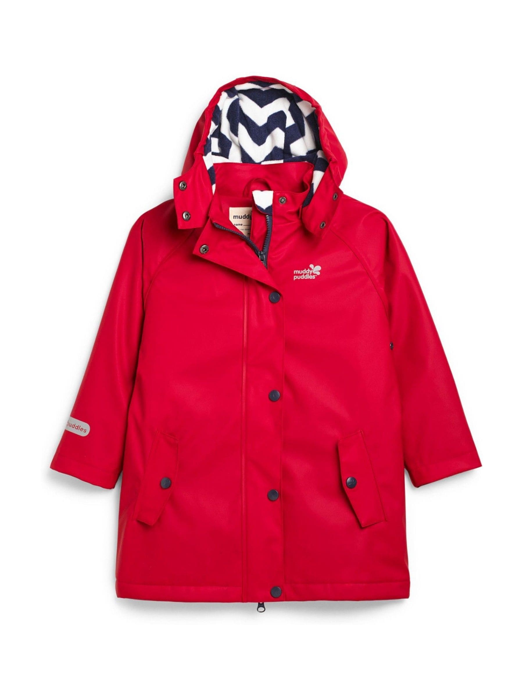Dsiney Kidz - Muddy Puddles Red Waterproof Insulated Puddleflex Jacket image 3