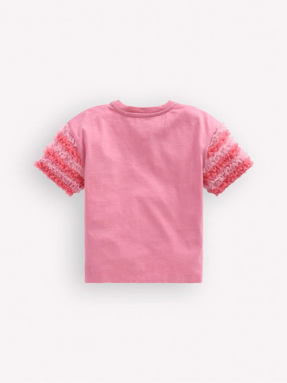 Boden Pink Fun Tulle Top image 2
