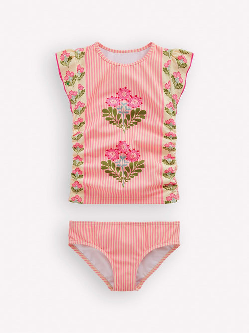 Dsiney Kidz - Boden Pink Ruched Tankini Set image 1