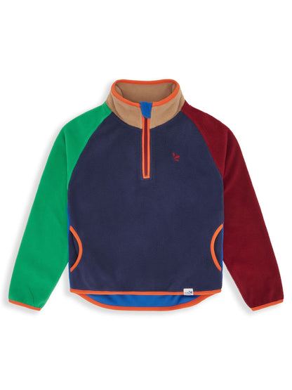 Dsiney Kidz - Muddy Puddles Blue Half Zip Polar Fleece image 3