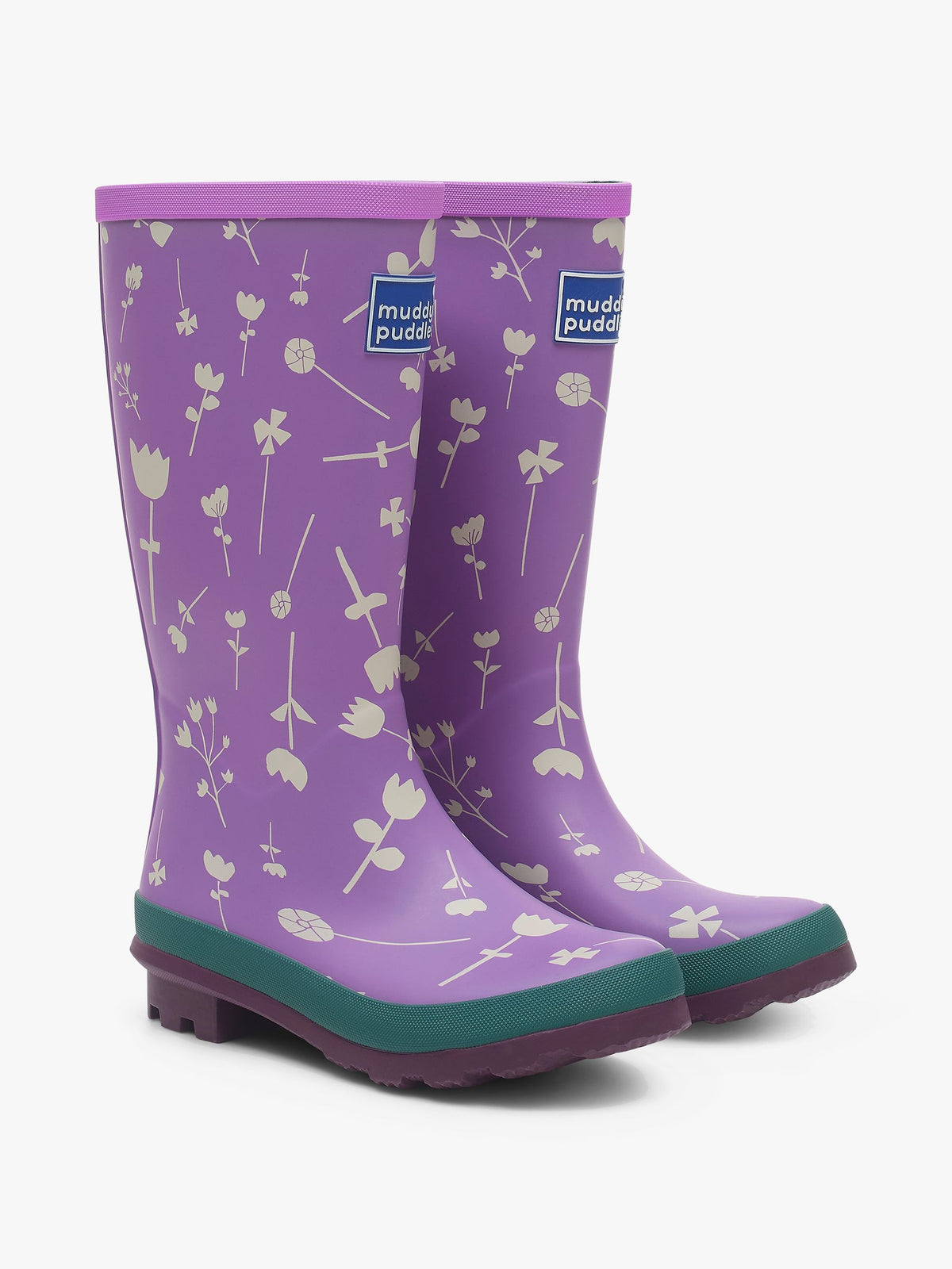 Dsiney Kidz - Muddy Puddles Purple Puddlestomper Wellies image 3