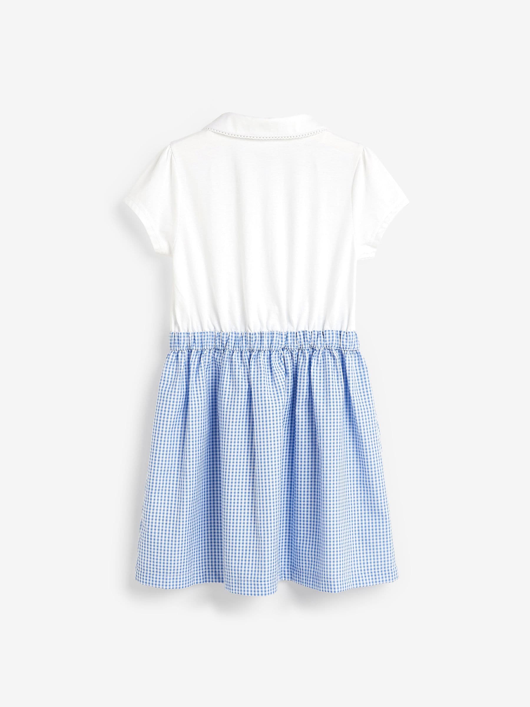 Blue Gingham School Skirt Dress (3-14yrs) image 6