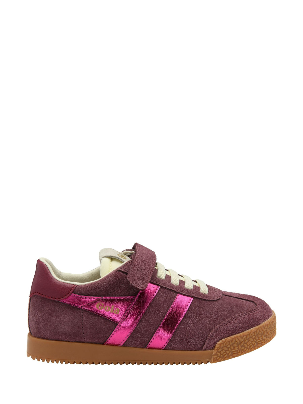 Dsiney Kidz - Gola Purple Kids' Elan Glitz Strap Trainers image 1