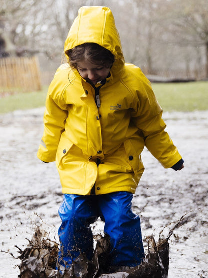 Dsiney Kidz - Muddy Puddles Yellow Waterproof Insulated Puddleflex Jacket image 2