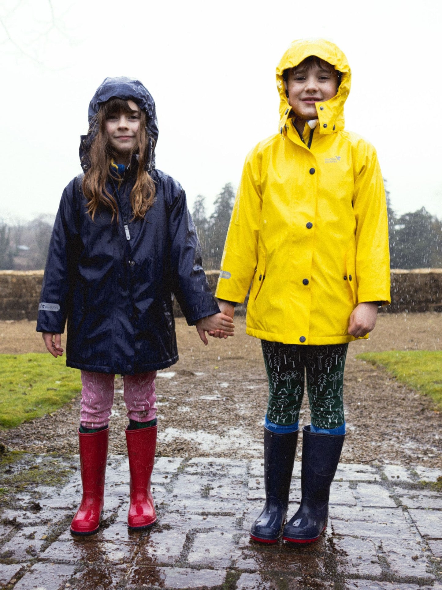 Dsiney Kidz - Muddy Puddles Yellow Waterproof Insulated Puddleflex Jacket image 3