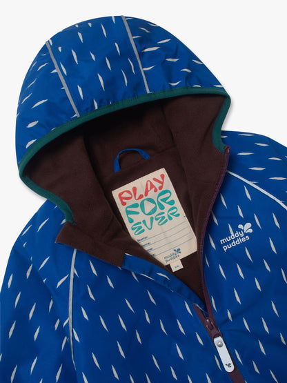 Dsiney Kidz - Muddy Puddles Blue Waterproof EcoSplash Jacket image 6