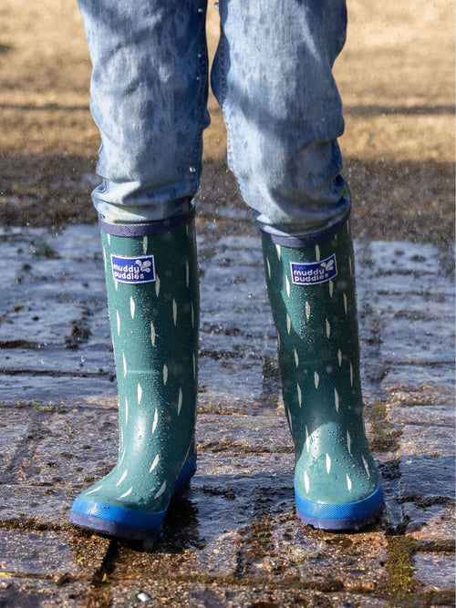 Dsiney Kidz - Muddy Puddles Green Puddlestomper Wellies image 1
