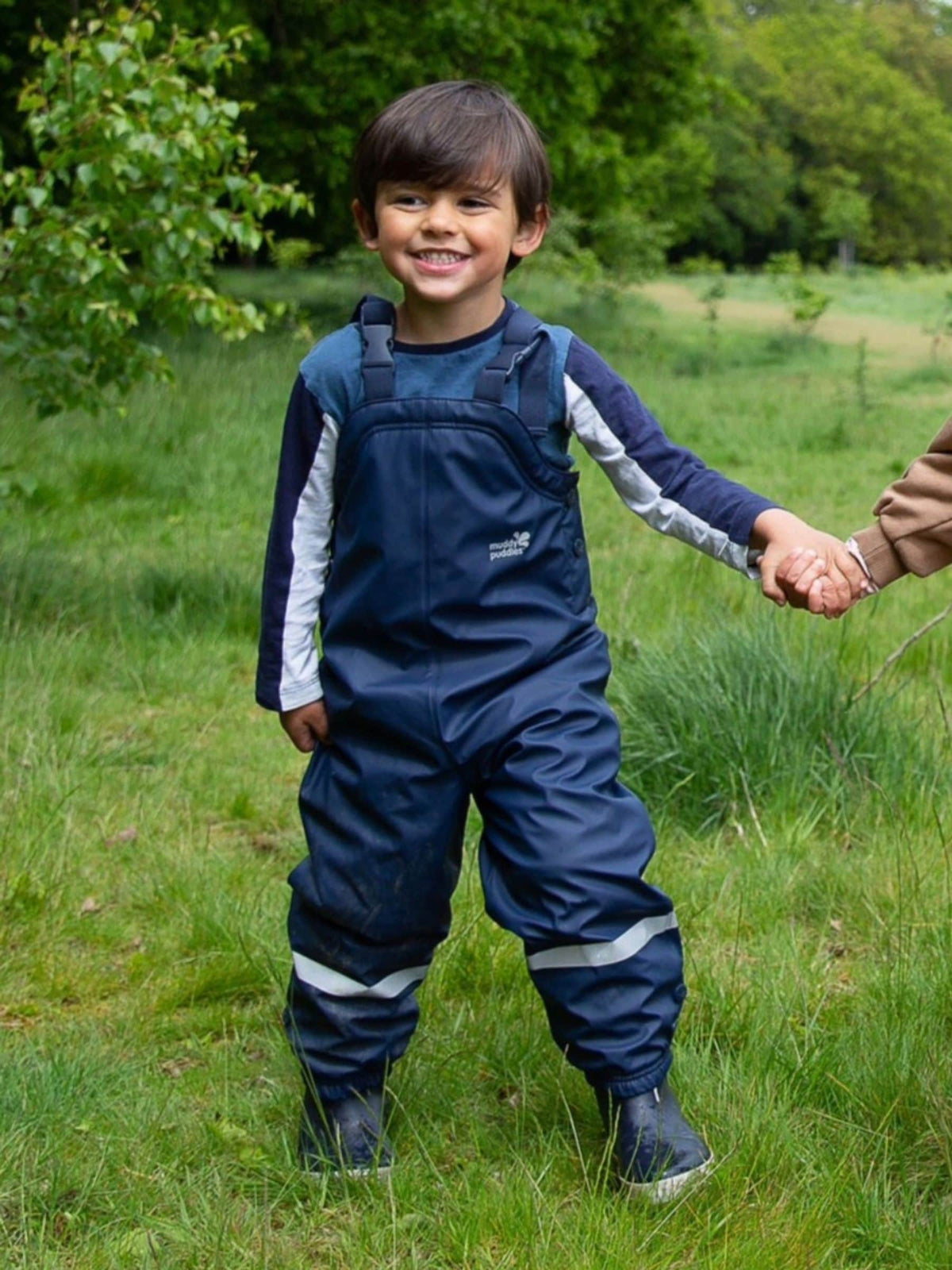 Dsiney Kidz - Muddy Puddles Blue Waterproof Insulated Puddleflex Dungarees image 2