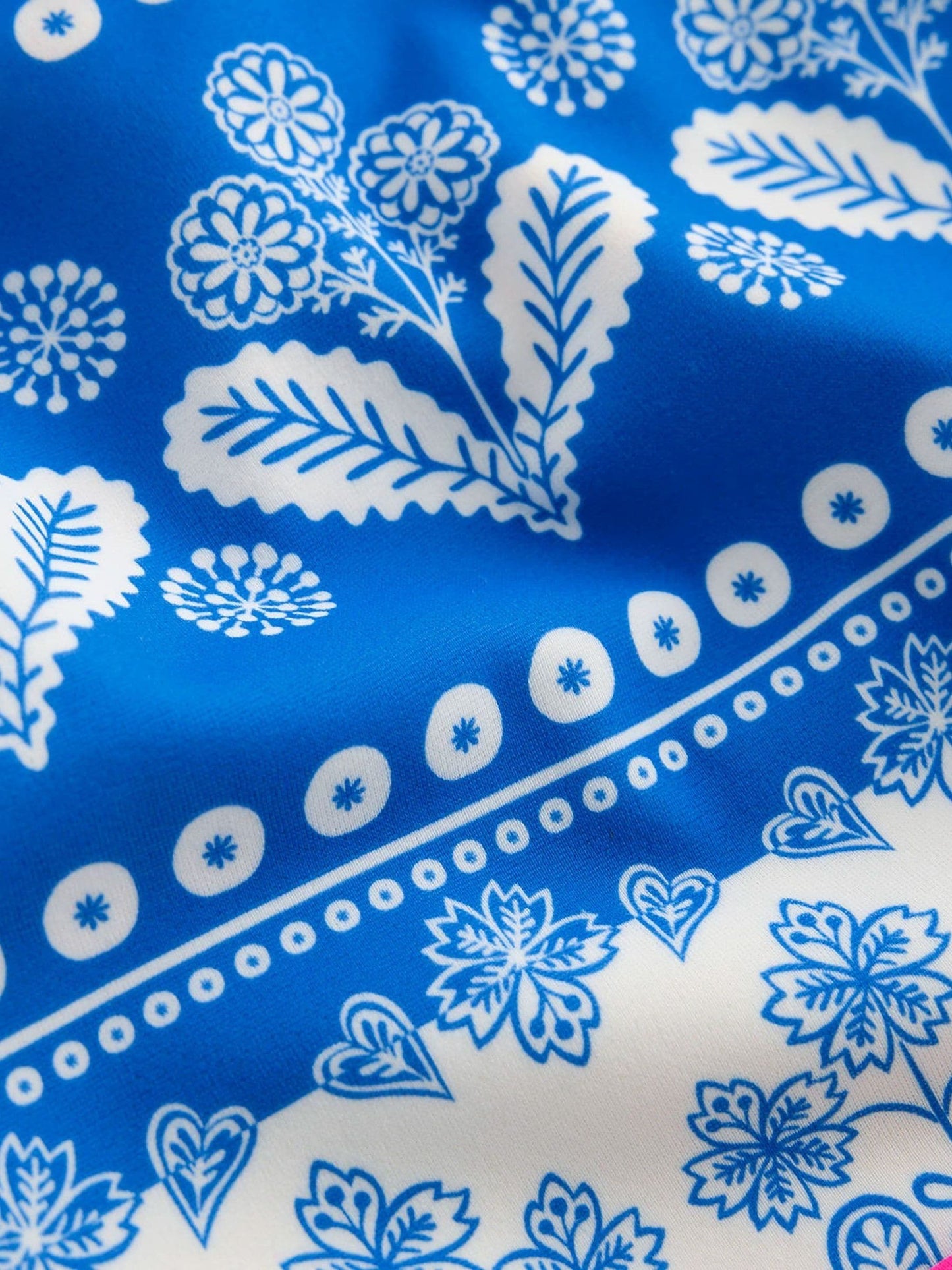 Boden Blue Cross-Back Bikini Top image 3