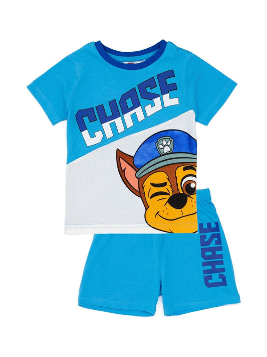 Vanilla Underground Blue Boys 100% Cotton Licensing Short Paw Patrol Pyjamas image 1