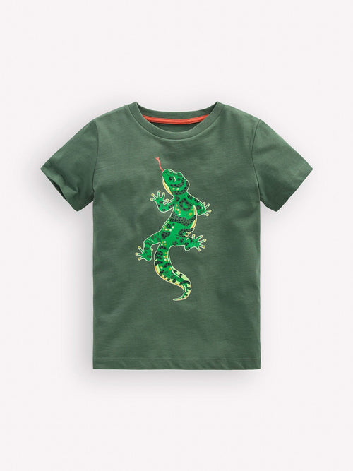 Boden Green Front and Back Glow T-Shirt image 1