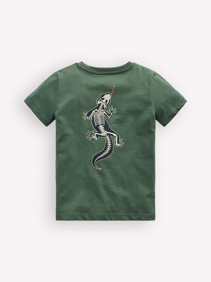 Boden Green Front and Back Glow T-Shirt image 2