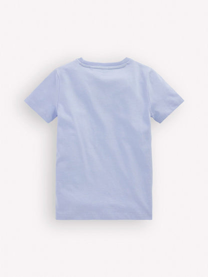 Boden Blue Short Sleeve Graphic T-Shirt image 2