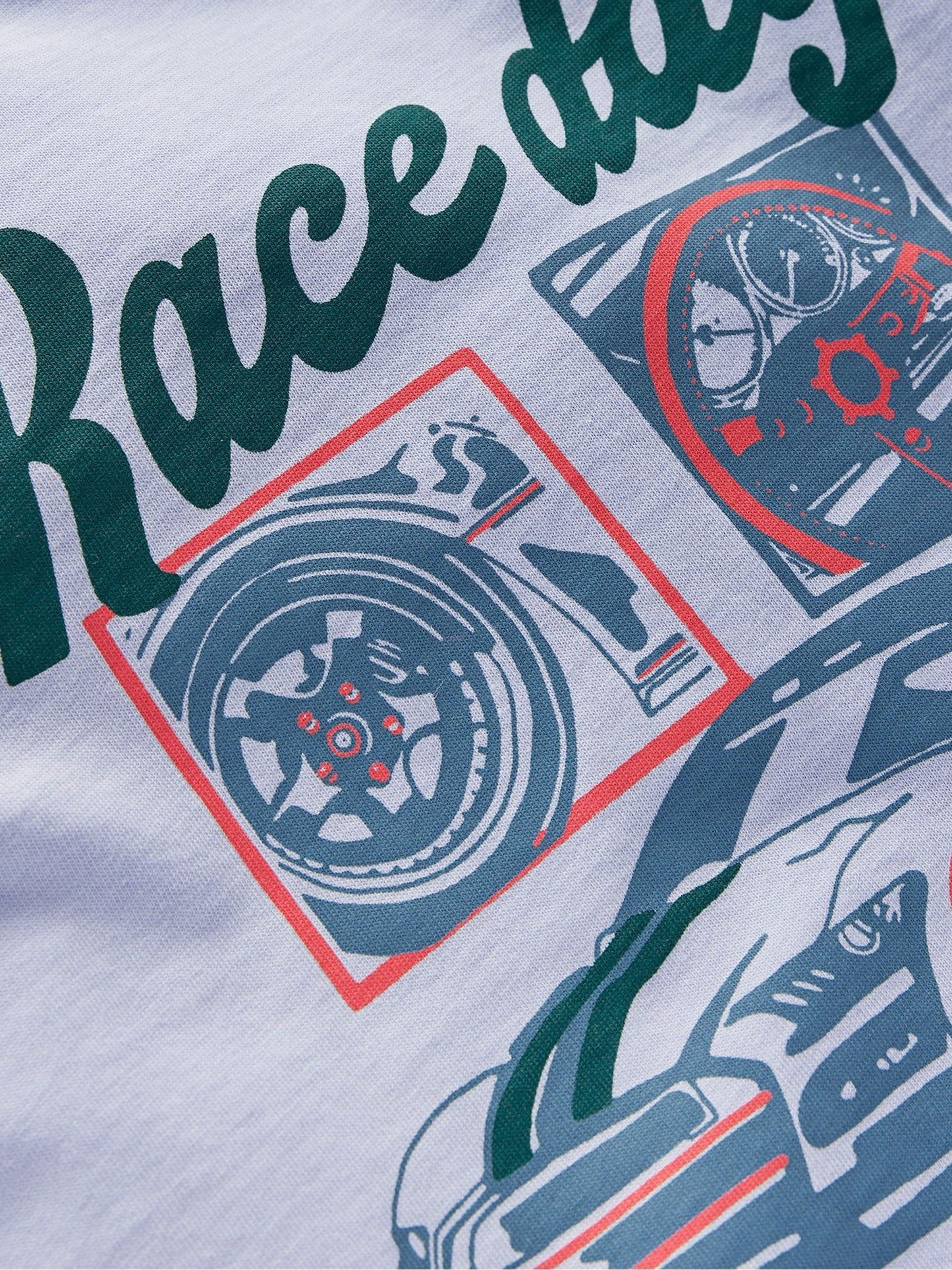 Boden Blue Short Sleeve Graphic T-Shirt image 3